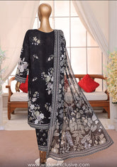 HZ Luxe Premium Digital Printed Lawn Collection'25 D-08